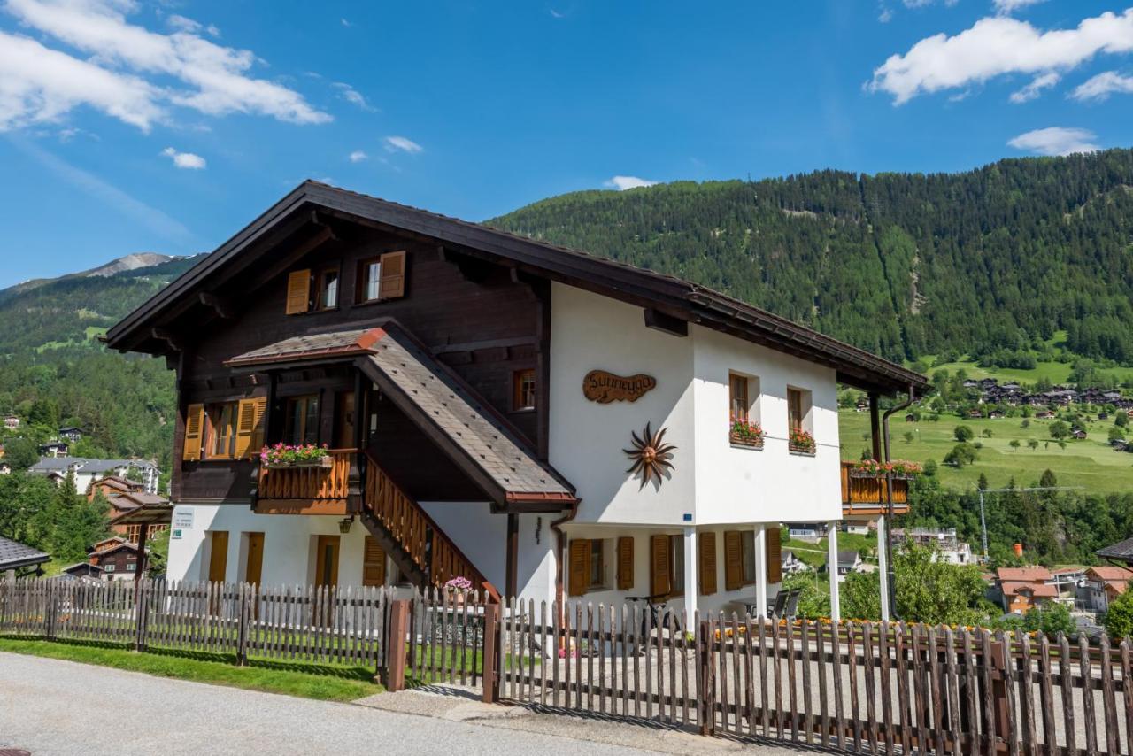 Chalet Sunnegga Fiesch Buitenkant foto
